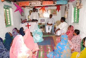 Congregation among Hindus (Rear)